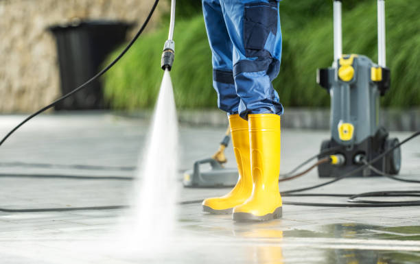 Garage Pressure Washing